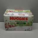 Huggies Natural Care Sensitive Baby Wipes, Unscented, Hypoallergenic, 99% Purified Water, 12 Flip-Top Packs (768 Wipes Total)