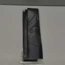 2 Pack Flexible Kitchen Stove Gap Covers, Silicone Gap Fillers Between Counter and Stovetop, Oven, Washer, Dryer, Easy to Wipe, Food Grade (Black, 21 Inches)