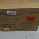 Amazon Basics Leak-Proof Dog and Puppy Potty Training Pee Pads with Quick-Dry 5-Layer Super Absorbent Design, Regular Size 22 x 22 inch, Blue & White, 100 Count