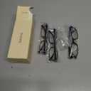 Gaoye +1.75 Reading Glasses Men - Blue Light Blocking Lenses, TR90 Frames, UV400 - Eyeglasses with Clear Vision