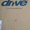 Drive Medical Deluxe Two Button Folding Walker with 5" Wheels