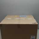 IRIS USA Elevated Dog Bowls, 15" H Raised Bowl for Large Dogs, Airtight Pet Food Storage Holds Up to 47 Lbs, 2 Removable 64 oz Stainless Steel Bowls, at Home or Camping, Smoke/Black