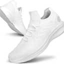 Pujcs Mens Walking Shoes Non Slip Running Shoes Breathable Slip on Sneakers Lightwight Gym Tennis Shoes for Men 46