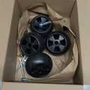 Lawn Mower Deck Wheels 4 Pack Deck Wheels with Full Accessories Kit Replace for John Deere AM116299 AM125172 AM133602 M111489 Replace for MTD 734-04039 753-04856 734-3058