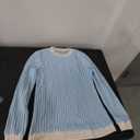 Blue Sweater with White Collar 13-14Y