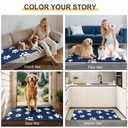 Non-Slip Pet Bed Mat for Back Seat Extender, Backseat Pet Bed Mat, Hair Resistant Dog Blanket for Hard Bottom Dog Car Seat Cover, Anti Slip Pet Linner Backseat Cover 54in X 24in