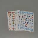 Chinco 24 Sheets Monthly Planner Stickers 1100+ Holiday Seasonal Calendar Stickers Journaling Gifts for Adult Women Christmas Birthday Daily Planning Scrapbooking Monthly Organizing & Celebrations