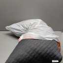 Side Sleeper Pillow for Neck and Shoulder Reilef, Ergonomic Design Medium Firm Pillow, Queen Size Bed Pillows for Sleeping, Cross Cut Memory Foam Pillows for Back, Stomach and Side Sleepers (Queen (Pack of 1), Grey)