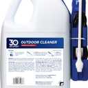 30 SECONDS Mold and Mildew Stain Remover | Ready to Use | Battery Powered Spray Wand | 1.3 Gallon