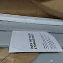 Over The Toilet Storage Cabinet, Over Toilet Bathroom Organizer with Barn Doors Above Toilet Storage Cabinet Spacesaver Rack Behind Toilet Bathroom Organizer (Gray) (Grey)