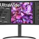 LG UltraWide QHD 34-Inch Curved Computer Monitor 34WQ73A-B, IPS with HDR 10 Compatibility, Built-In-KVM, and USB Type-C, Black