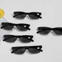 Eyekepper Vintage Reading Sunglasses for Men - 5 Pack Grey Tinted Lens Readers +1.75