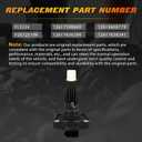 12617638341 Engine Oil Level Sensor Compatible with BMW 1 2 3 4 5 Series X3 X4 X5 X6 228i 320i 328i 335i 428i 528i Replace 12617636294 12617598860 12618608779