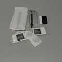 EZ-GLAZ- 4 Pack for iPhone 14 Plus Screen Protector [6.7"] With 2 Pack Camera Lens Protector, 9H+ Hardness 12FT Military Grade Shatterproof Scratch Resistant Durable Tempered Glass Film with Flawless Fit Kit, HD Clear (Transparency)