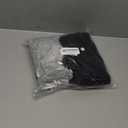 2 Pack Dog Hoodie Sweaters for Small Medium Dogs Warm Dog Clothes for Large Dogs Soft Waffle-Like Laminated Sweatshirt Bulldog (Black+Grey, L (Back: 19",Chest: 28", Neck: 17.5"))