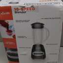 BLACK+DECKER Crush Master Blender, 10-Speeds with Stainless Steel Blades, Black, BL2010BP