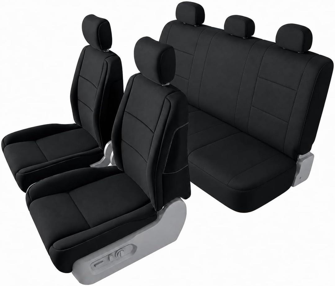 Pigenius Neoprene Full Set Seat Covers for Ram 2500 Crew Cab 2019-2026