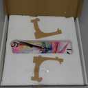 Watercolor Dragon Wall Clock Non Ticking Silent Kitchen Clock Large Decorative Battery Operated Clocks 10 inch for Living Room Bedroom Bathroom Art Decor