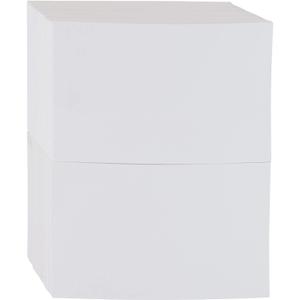Blank Index Cards, White, 4" x 6", 1000 Count (Pack of 2)