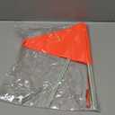 2 Pack Safety Flags with Pole Replacement for Step2 Step Kid Alert Slow Down Signs for Neighborhoods Safety Flag Warning Signs - Warning Flag Replacement Flags for Kids at Play Signage for Street