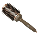 Boar Bristle Round Brush – Professional Thermal Barrel Brush for Blowouts, Volume & Smoothing – Natural Boars Hair Brush for Thick, Long
