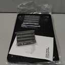 TV/Monitor Riser Desktop Stand, Flat Screen, Sturdy Metal Laptop Computer Shelf for Printer, iMac, 3 Height Adjustable PC with Mesh Platform , 2 Pack