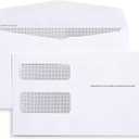 50 1099 MISC Tax Envelopes - Designed for printed 1099 Laser Forms from Quickbooks or Similar Tax Software - 5 5/8 Inch x 9 Inch, Gummed Flap, 50 Form Envelopes