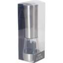 Electric Salt and Pepper Grinder Set, Matte Aluminum Design Salt and Pepper Mill Set with LED Light, Type-C Rechargeable Adjustable Ceramic Coarseness, Larger Capacity Kitchen Appliances