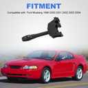 JDMON Turn Signal Switch Compatible with Ford Mustang 1999-2004 Multifunction Combination Switch Replace YR3Z13K359AAA XR3Z13K359AAA XR3Z13K359AAB CBS1184
