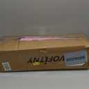 6.6 ft Double faced Inflatable Gym Mats 4'' Thick Air Mat Tumble Track for home/ gymnastics/ cheer/ tumbling