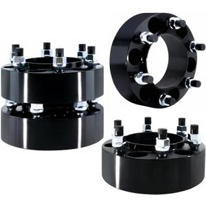 2.0" 6x5.5 Wheel Spacers M12x1.5 Hub Bore 106mm 50mm Hub Centric, Fit for 1996-2024 Toyota 4Runner, 2002-2024 Tacoma, 2002-2006 Tundra, 2007-2014 FJ Cruiser, 2001-2007 Sequoia, 03-23 Lexus GX460 GX470