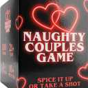 Couples Games for Adults, Spicy Drinking Game with 200 Conversation Starters & Actions, Naughty Gifts for Him & Her, Romantic Couple Activities & the Spiciest Connecting Card Games for Couples.