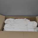 Serta Goose Feather Down Fiber Cotton Comforter Queen Size - 100% Cotton Duvet Insert - Hotel Luxury Hypoallergenic Bedding Comforter Light Warmth 90 x 90 Inch White