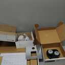 Delta Modern 14 Series Square Rain Shower System Faucet Set, Rainfall Chrome Shower Head and Handle Set, Valve Trim Kit, 10 Inch, Chrome 342701