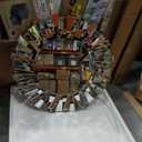 32" Decorative Wall Mirror, Large Living Room Mirror Wall Decor with Beveled Glass Frame, Modern Round Mirror for Entryway, Dining Room, Bathroom