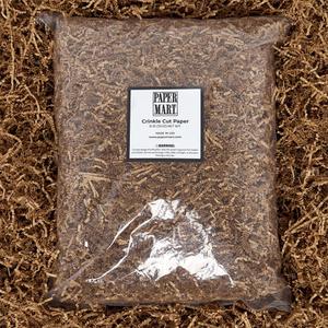 Paper Mart Kraft Crinkle Cut Paper for Gift Box (2 lb), Crinkle Cut Paper Shred Filler, Shredded Paper for Gift Box, Kraft Basket Filler Paper Shred (2 lb), Kraft Paper Box Filler, Basket Shred Filler, Shredded Paper Fill