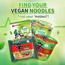Nongshim Shin Ramyun Vegan, 2.64 Ounce, Pack of 6 (EXP 03/08/27)