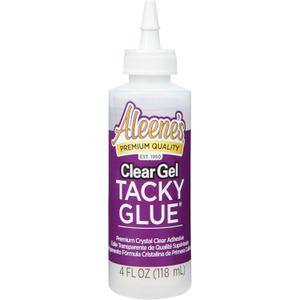 Aleene's AR6-2 Clear Gel Tacky Glue, 4 oz., 4 oz., Multicolor