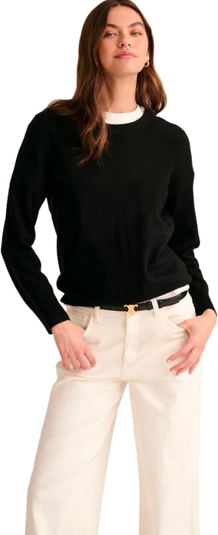 Naadam Women's The Original Cashmere Crewneck Sweater. M Size