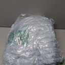 Exclusivo Mezcla Fleece Throw Blanket for Couch, Super Soft Striped Jacquard Bed Blanket, Lightweight Fuzzy Cozy for All Seasons, 50x60 Inches, Light Blue