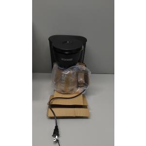 BLACK+DECKER 5-Cup Coffeemaker, Black, DCM600B