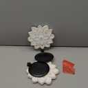 Farmhouse Candle Sconces Set of Two, Handcarved Wall Candle Holders Decorative, Flower Pattern, Distressed Finish Rustic Candle Holder Wall Decor for Living Room, Hallway (Style 3)