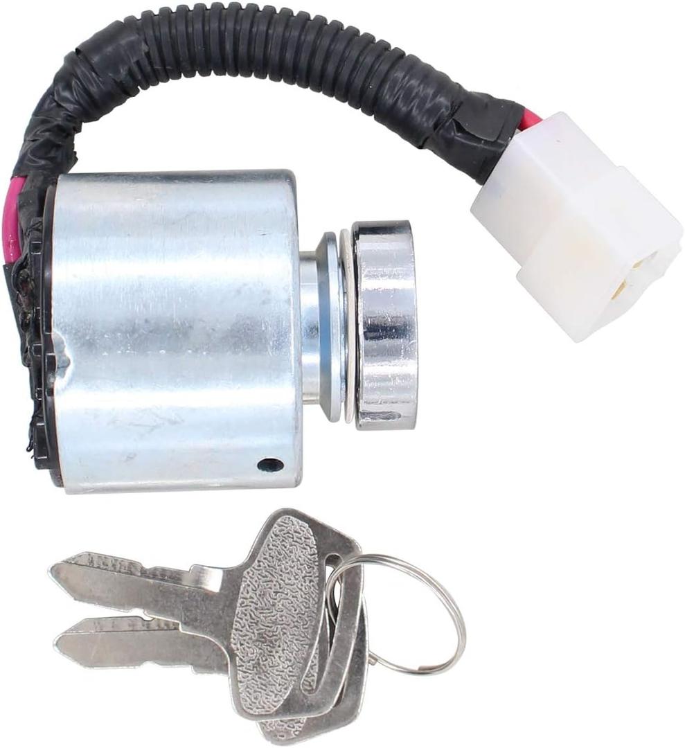 ApplianPar Ignition Switch 66101-55200 for Kubota Bx1500D Bx1830D Bx2200D Bx2230D