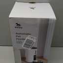 Petory Timed Automatic Cat Feeders - 4L Programable Dry Food Dispenser for Cats and Small Medium Dogs 6 Meals with Desiccant Bag Dual Power Supply 10S Voice Recorder (White)