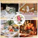 4 Pcs Metal Compote Bowl for Centerpiece Flower Holder Small Compote Vase Decorative Indoor Outdoor Flowers Fruits Plant for Valentine's Day Wedding Home Party Decoration (Silver)