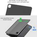 D DINGRICH Keyboard Case for iPad Pro 12.9 inch (3/4/5/6th Gen) & iPad Air 13 Inch (M3/M2) Magic Keyboard, Easy-Set Floating Cantilever Stand, Precision Multi-Touch Trackpad,Black
