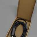 4-in-1 USB C Cable with Wattage Display, 65W 3A Flat Nylon Braided Multi Charge Cable with Data Sync, USB A/C to USB C/L Port Compatible with iPhone 16/15/MacBook/Tablet/Samsung S25 Phone & More, 6.6FT (Grey)