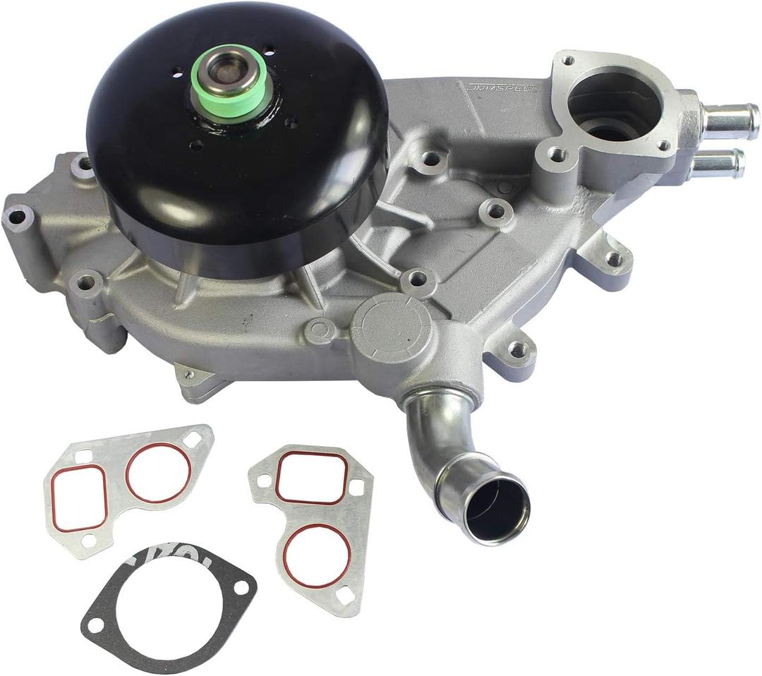 Water Pump With Gasket Replacement For Chevrolet GMC Tahoe Yukon 4.8L 5.3L 6.0L Vortec Replaces AW5087, AW5104, 130-7340, 130-7341, 130-7320, WP-9409, T7052, 45005, 19195104, 12456113