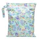 Bumkins Disney Waterproof Wet Dry Bag for Baby, Travel, Swimsuit, Cloth Diapers, Pump Parts, Pool, Beach, Gym Clothes, Toiletry, Hook to Stroller, Daycare, Zipper Reusable Wetdry Packing, Aloha Stitch (A10 Stitch-WD)