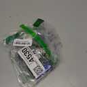 Label Maker Tape Clear TZe TZ Tape 12mm 0.47 Laminated TZe-131 Replacement for Brother P-Touch Label Tape Black on Clear TZe131 for Ptouch PT-D220 D210 H110 1180 1280 1890 Refills, 4-Pack